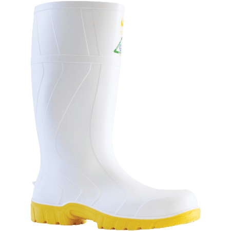 Bata, Safemate, Gumboot - White (Size: 10)