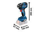 Bosch GDR 18V-200 Brushless Cordless Impact Driver 1/4" Hex (Skin Only)