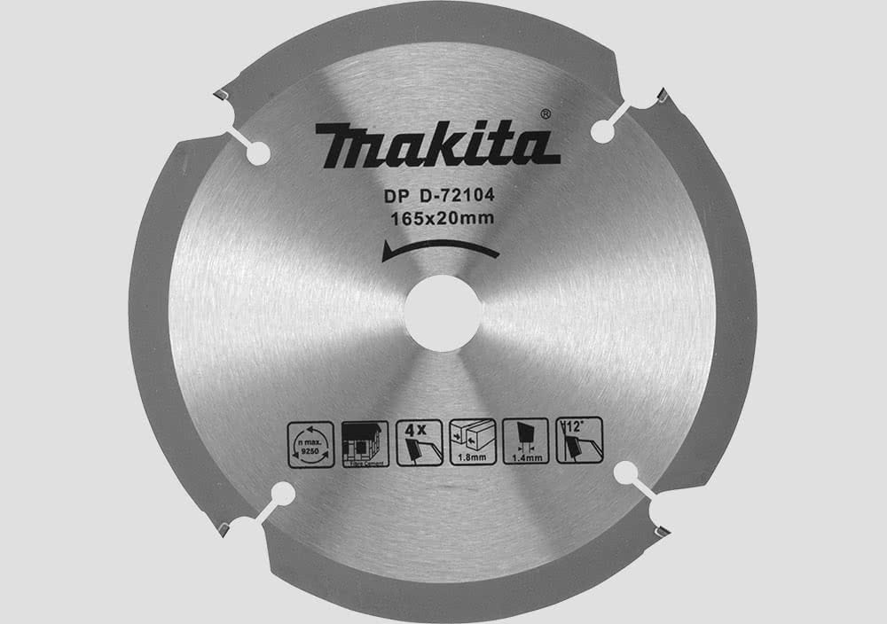 165 x 20mm PCD Makita Saw Blade