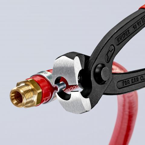 Knipex Ear Clamp Pincer - Top and Side Jaw