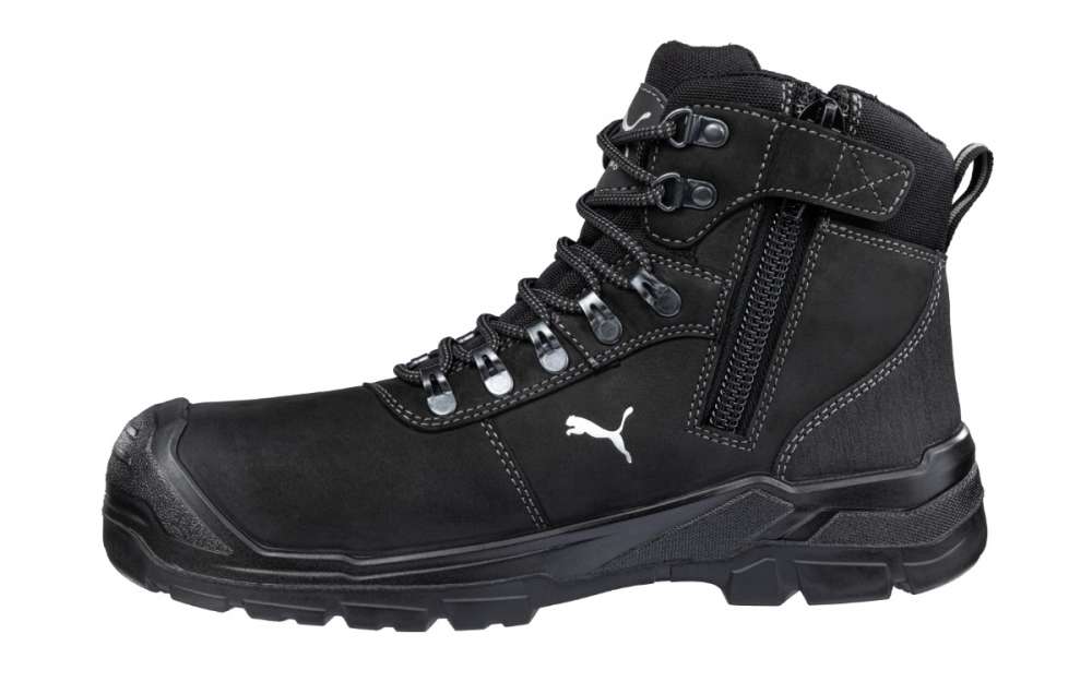 Puma Sierra Nevada 630527 Safety Boots - Black (Size 6)