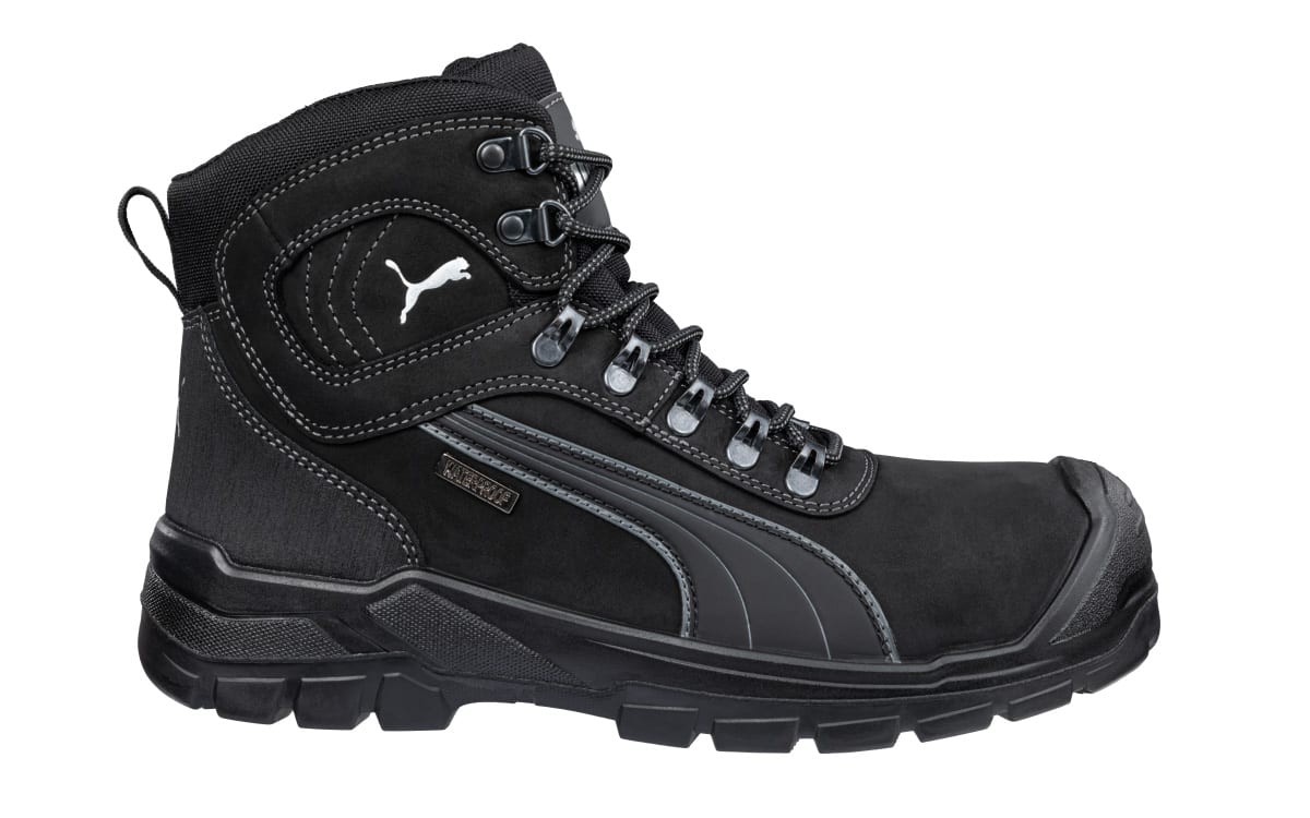 Puma, Sierra Nevada Zip Sided Safety Boot, 630527 (Pair) - Black - 12