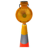 Solar Traffic Cone Light