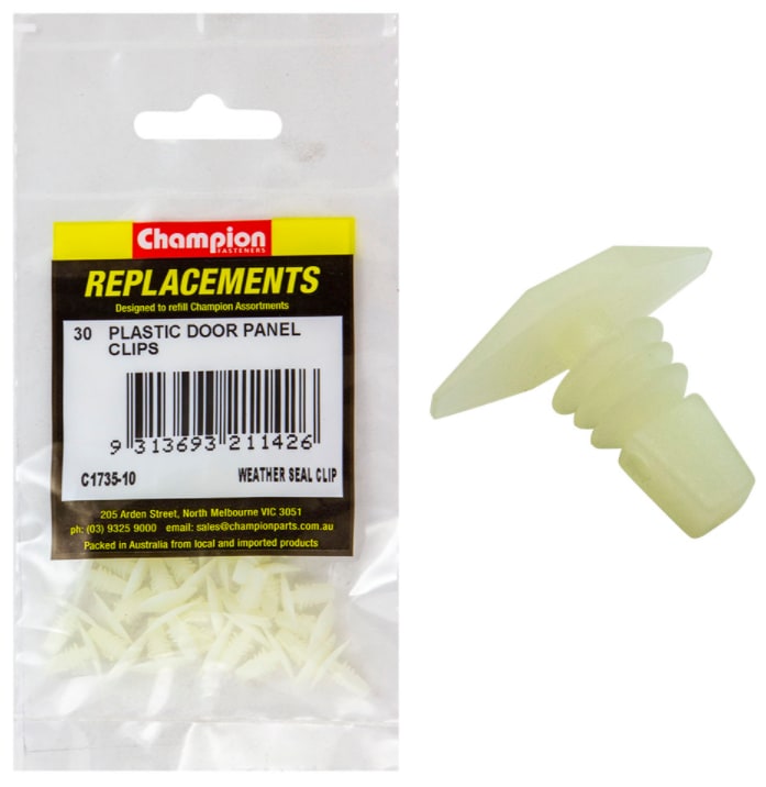 Plastic Door Panel Clips-30PK (Packet)