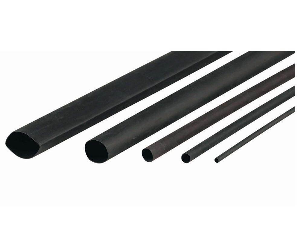 Cabac Heatshrink Thin Wall 9.5mm Black 5M Box