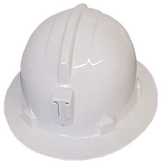 3M HH40 Type 1 ABS Safety Helmet HH40LCRT:WH White (Each)