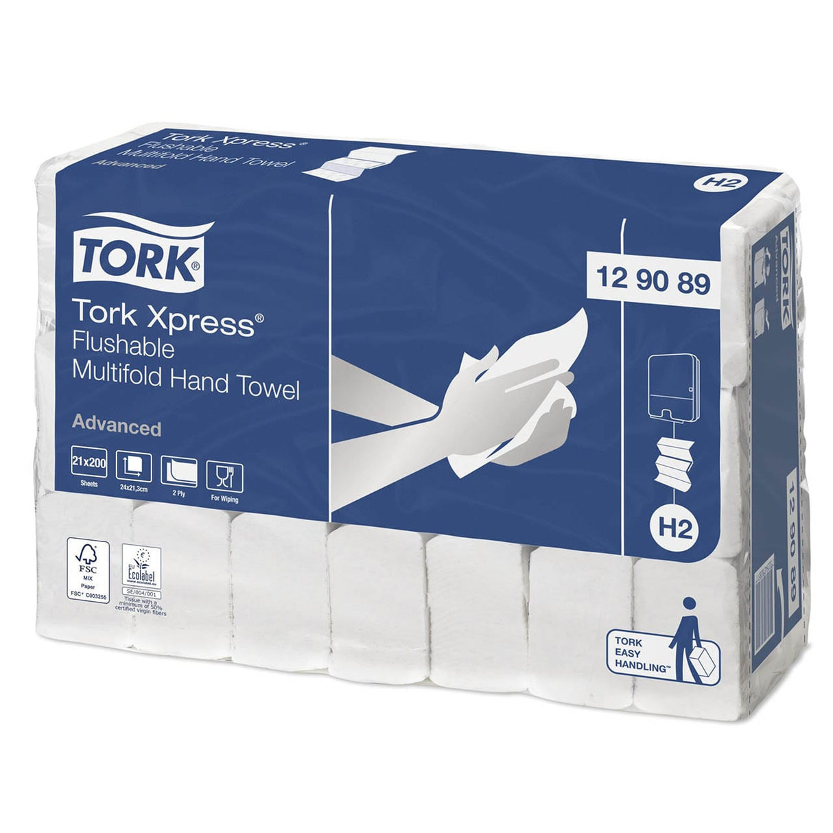 Tork Xpress H2 Flushable Multifold Paper Towel (Case)