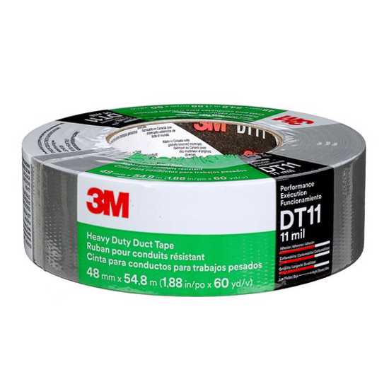 3M Duct Tape Heavy Duty DT11 SILVER - 48mm x 55m - 1 - Roll