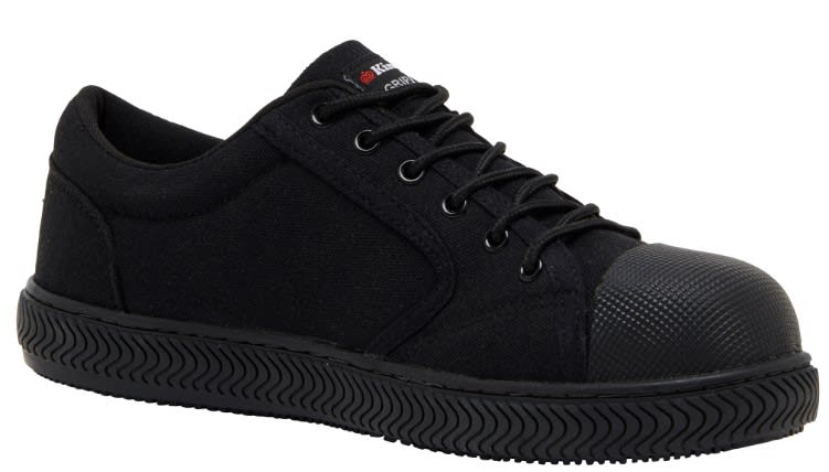 KingGee, Grip 3000 Safety Shoe, K26540 - Black (Size: 10)