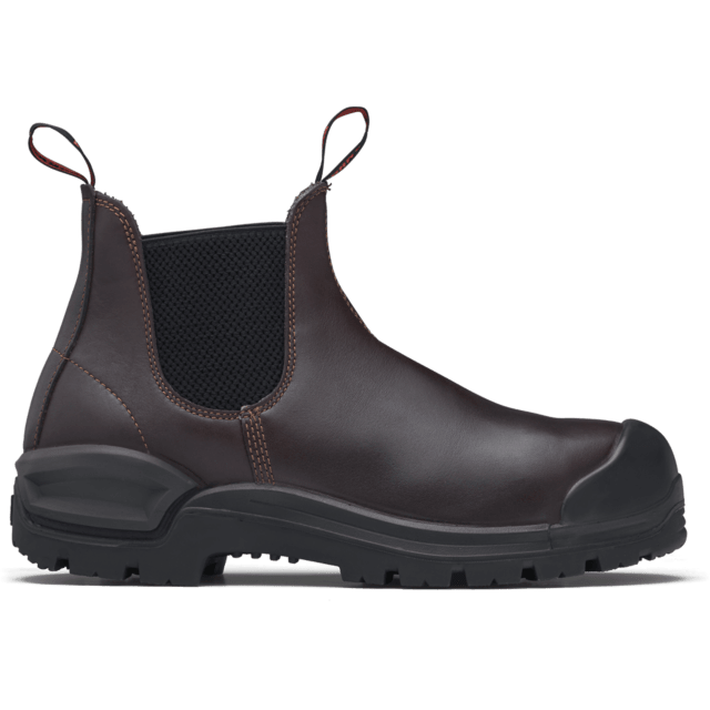 John Bull,4291 Cougar 3.0 Elastic Side Safety Boot - Oxblood (Size: 05)