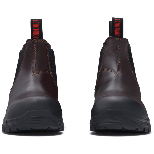 John Bull,4291 Cougar 3.0 Elastic Side Safety Boot - Oxblood - 06
