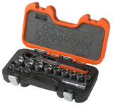 Bahco 14 Piece Go-Through Socket Set