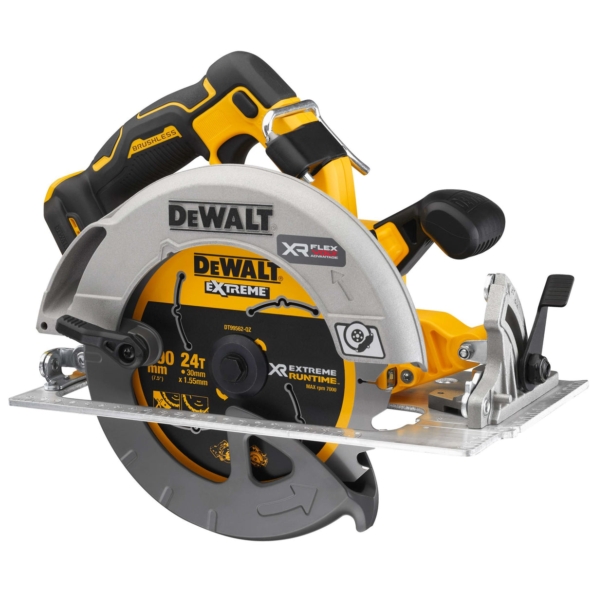 DeWALT 18V XR Flexvolt Cordless Circular Saw 184mm (Skin Only)