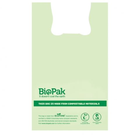 BioPak Compostable Bin Liner 20L 300x100x520mm 100 (Pack)
