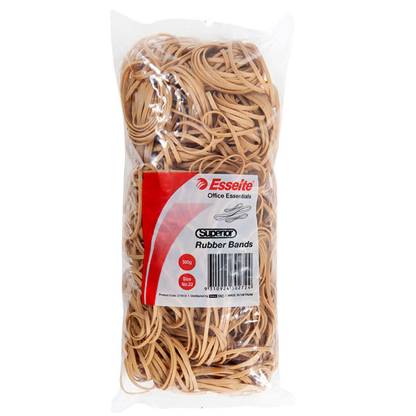 Esselte Superior Rubber Band Size 32 500g (Bag)