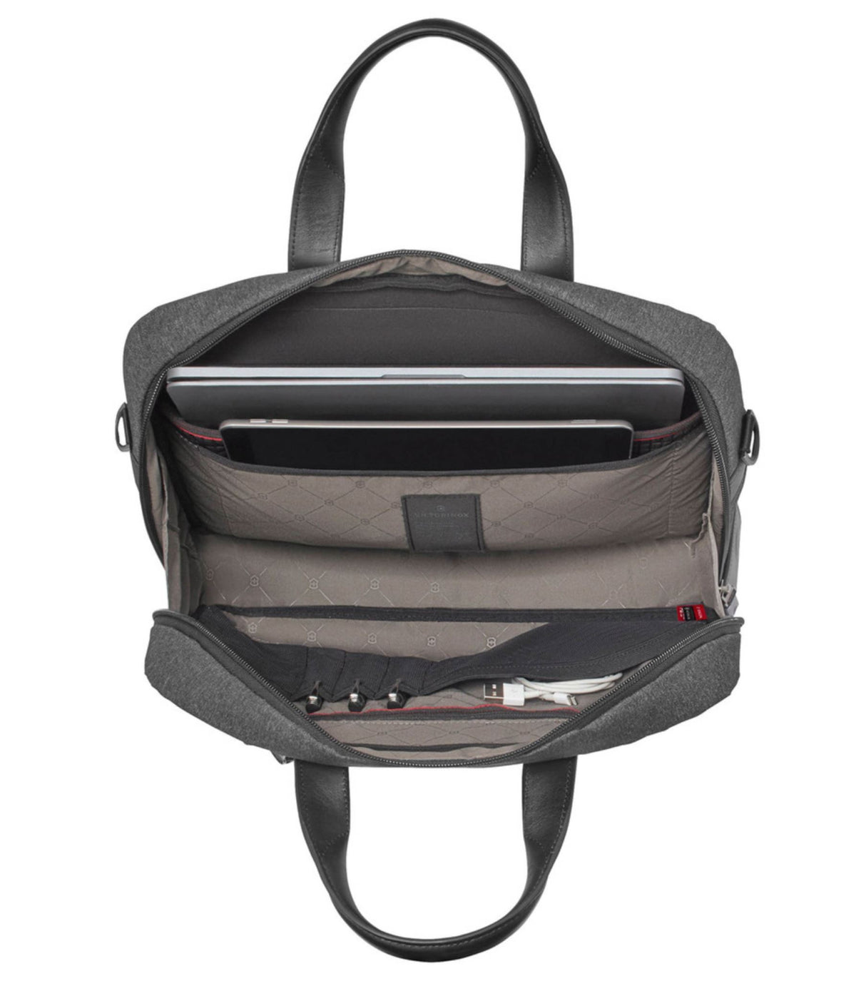 Victorinox Architecture Urban2 - 14" Laptop Briefcase - Grey / Black