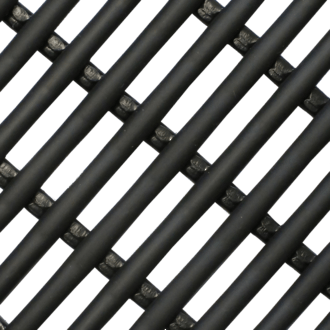 Aqua Tube Matting - Black 1200mm wide per m