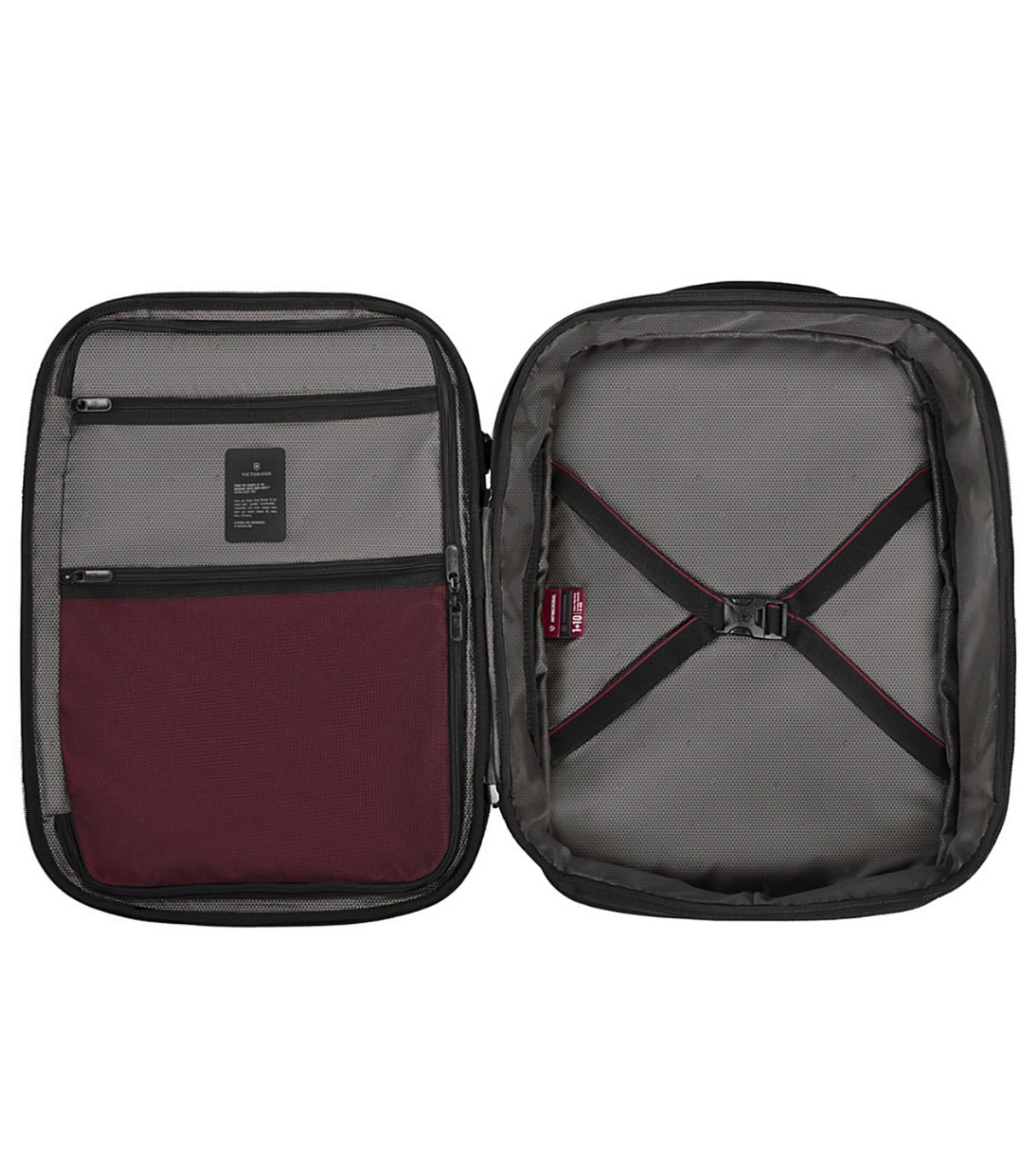 Victorinox Crosslight Boarding Bag 15.6" Laptop Compartment - Black