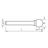 Sutton Double Cut Carbide Burs 1/2" x 1/2"