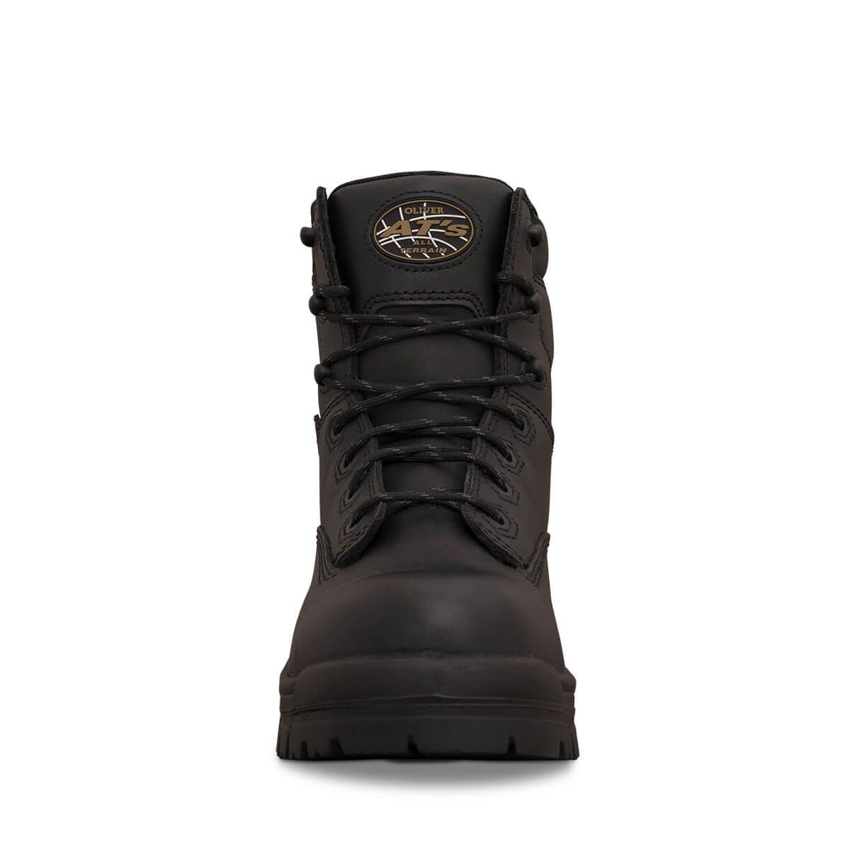 Oliver 45-645 Lace Up Safety Boots - Black (Size: 11)