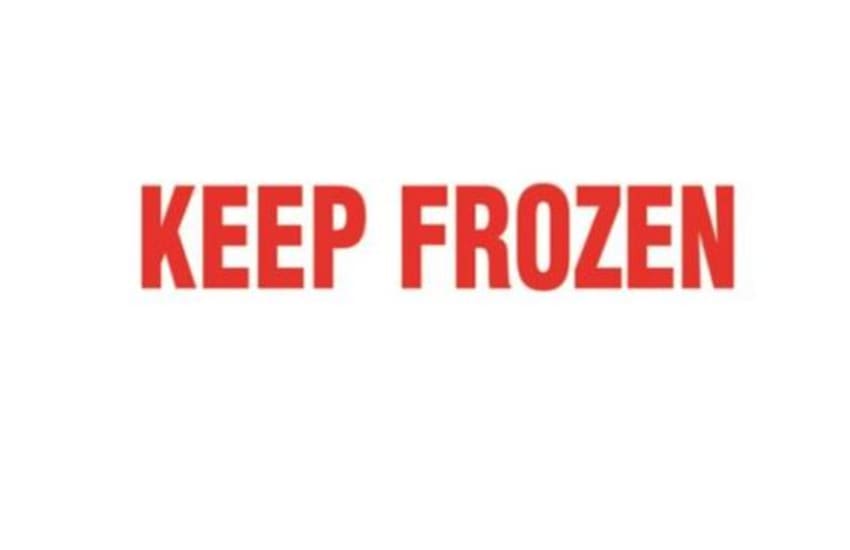 Shipping Label - "Keep Frozen"-30mmx127mm-250-Roll