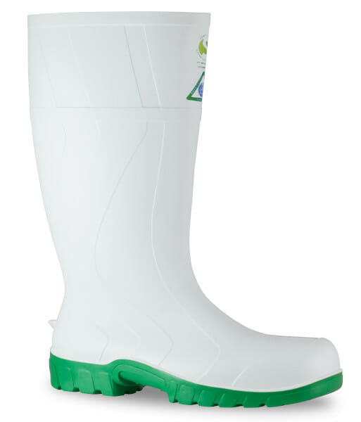 Bata, Safemate Safety Gumboot - Green (Size: 12)