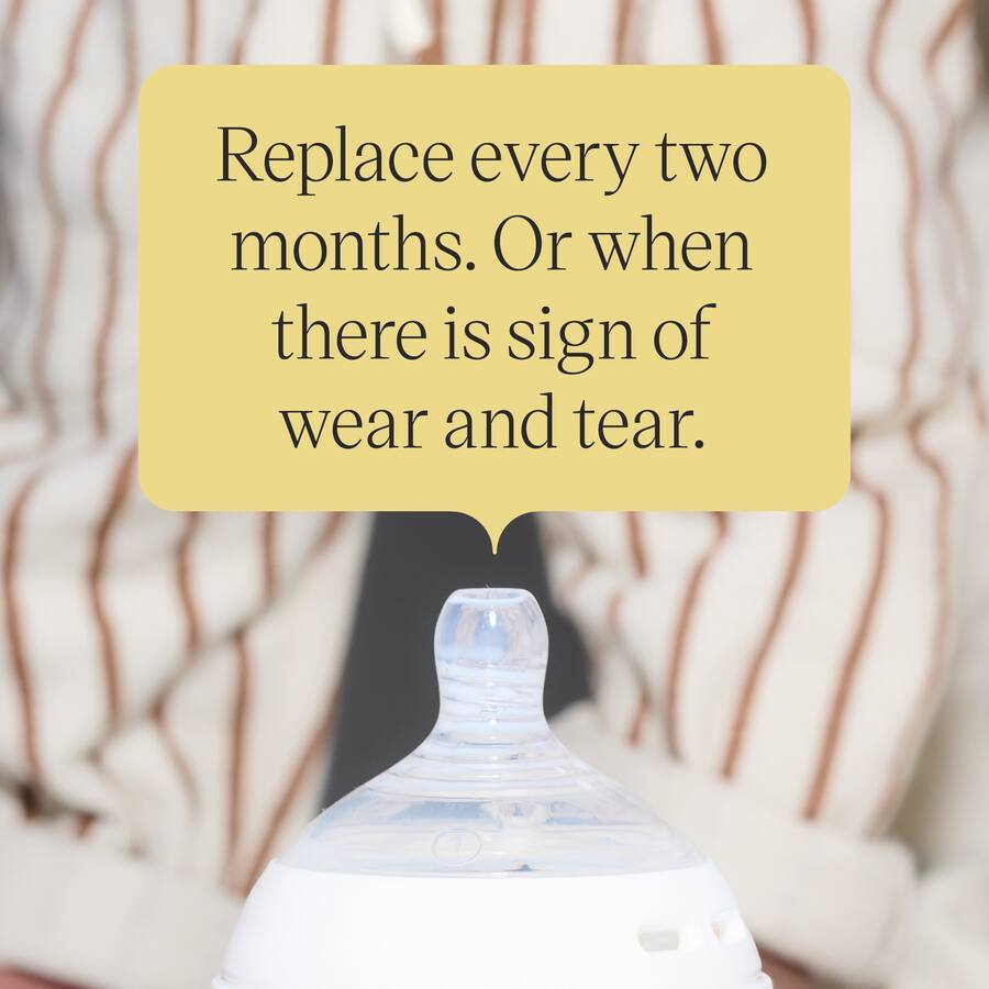 Tommee Tippee Baby Teat Natural Start Medium Flow - 2 pack
