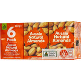 Woolworths Almonds Natural 6pack