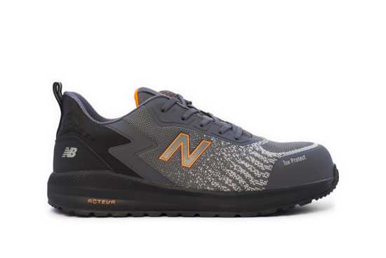 Safety Shoes - New Balance Speedware Grey/Orange  (Size 7)