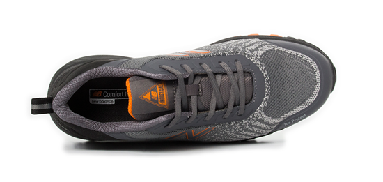Safety Shoes - New Balance Speedware Grey/Orange  (Size 7)