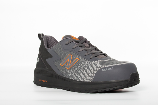 Safety Shoes - New Balance Speedware Grey/Orange  (Size 9)