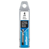 Sutton 2 Flute Slot Drill - Regular (Threaded) 4mm - R30 N