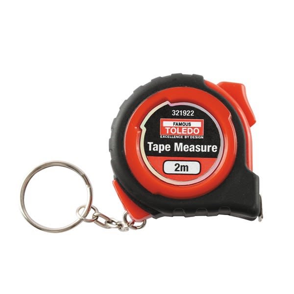 Toledo Measuring Tape Metric 2M x 13mm (Each)