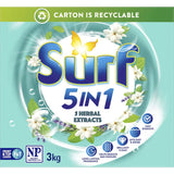 Surf Laundry Powder 5 In 1 Herbal Extracts - 3kg