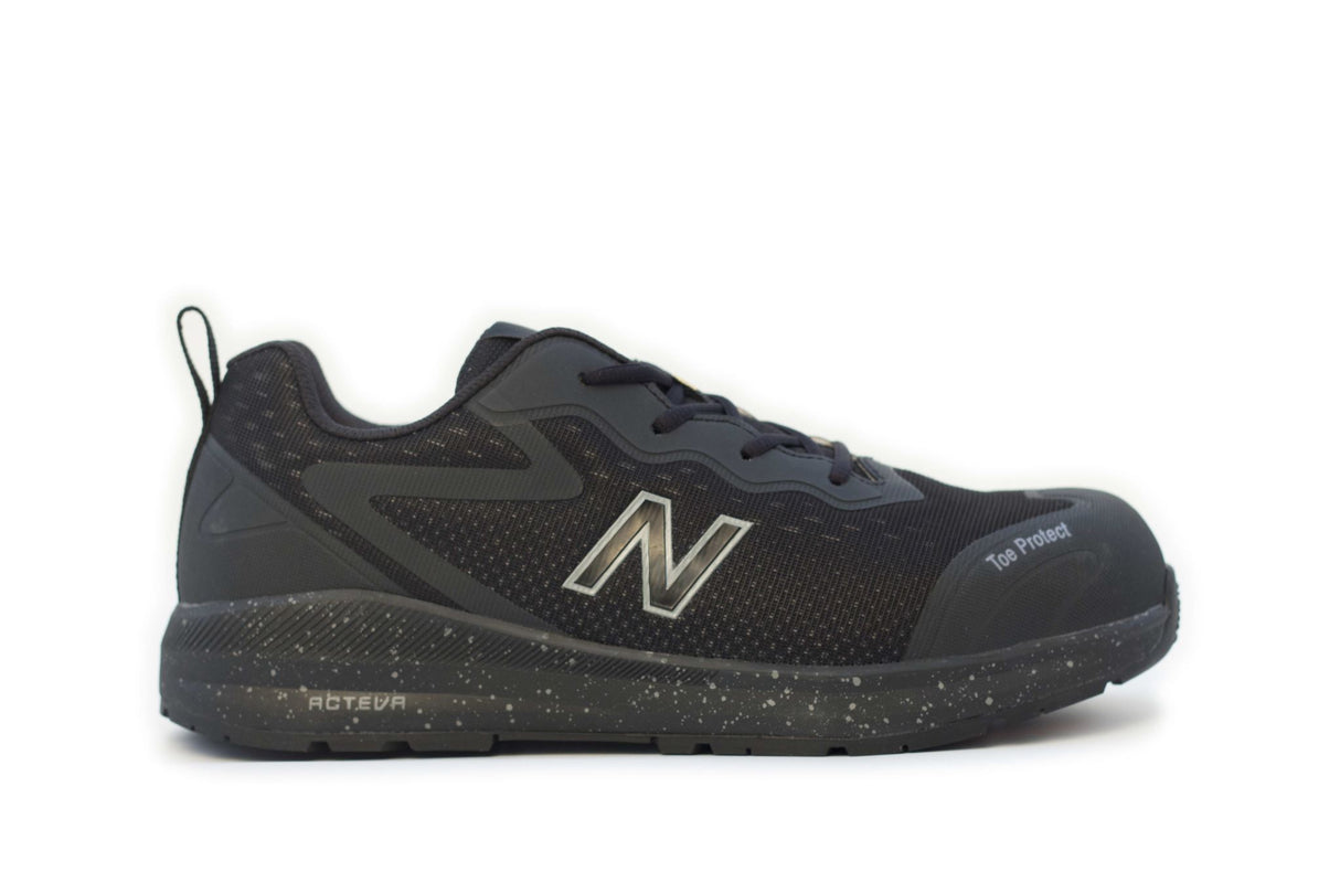 New Balance, Logic Safety Shoe - Black/Orange - 13