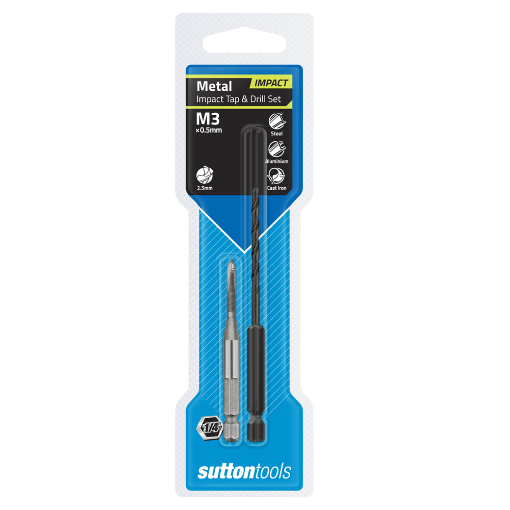 Sutton Impact Tap & Drill Set M3 x 0.5mm