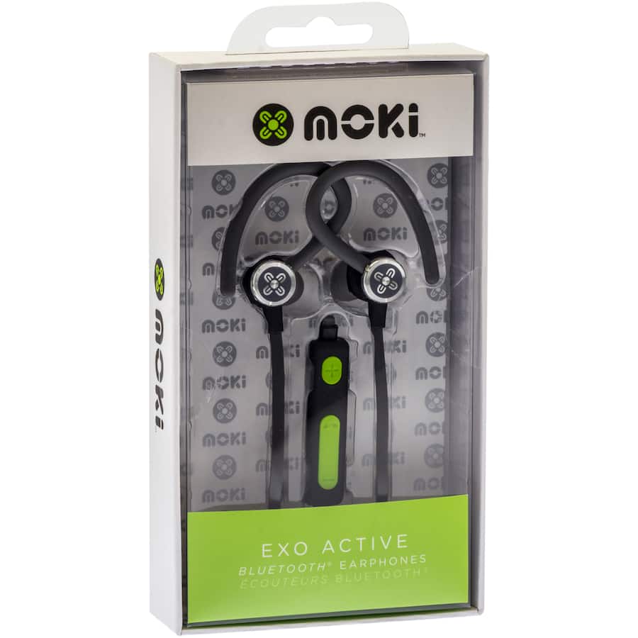 Moki Exo Active Earphones Bluetooth