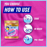 Vanish Napisan Gold Pro Laundry Powder Multi Power Pink 2kg