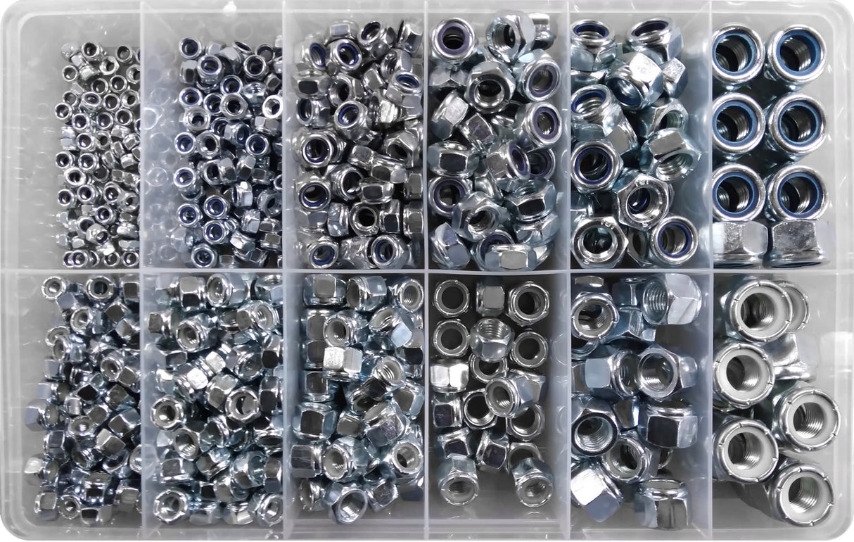 Nyloc Metric/UNF Assortment Kit 726 piece