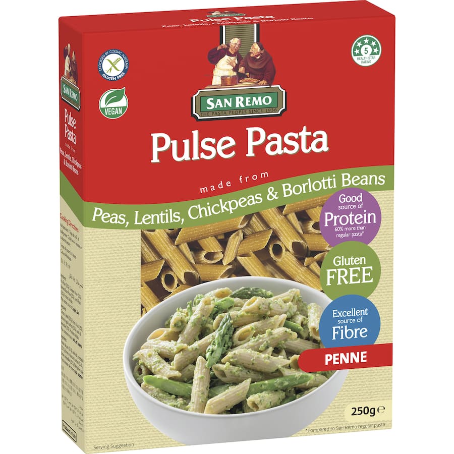 San Remo Pulse Pasta Pasta Penne  250g