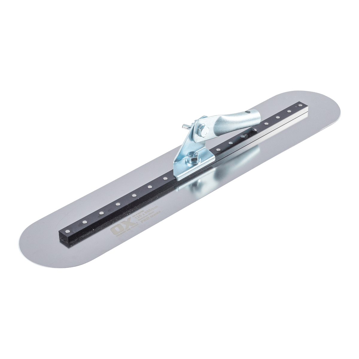 OX Stainless Steel Fixed Walking Trowel 120mmx600mm