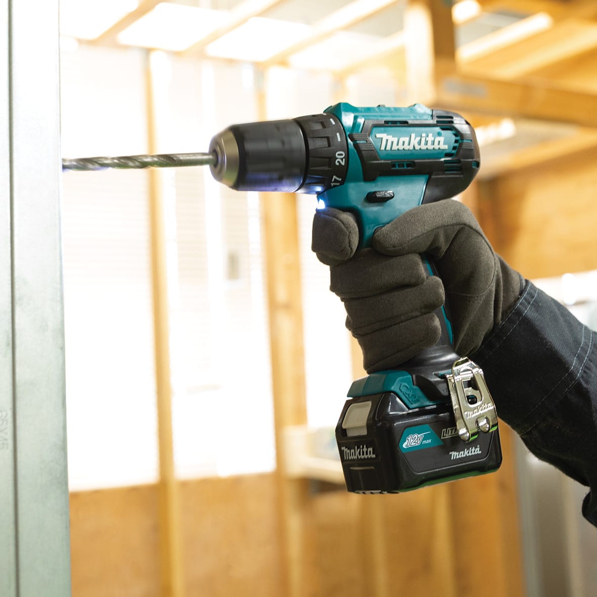 Makita 12V Max CXT Cordless Driver Drill 10mm (Skin Only)