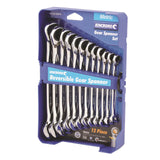 Kincrome 12Pc Rev Comb. Gear Spanner Set - Metric (Each)