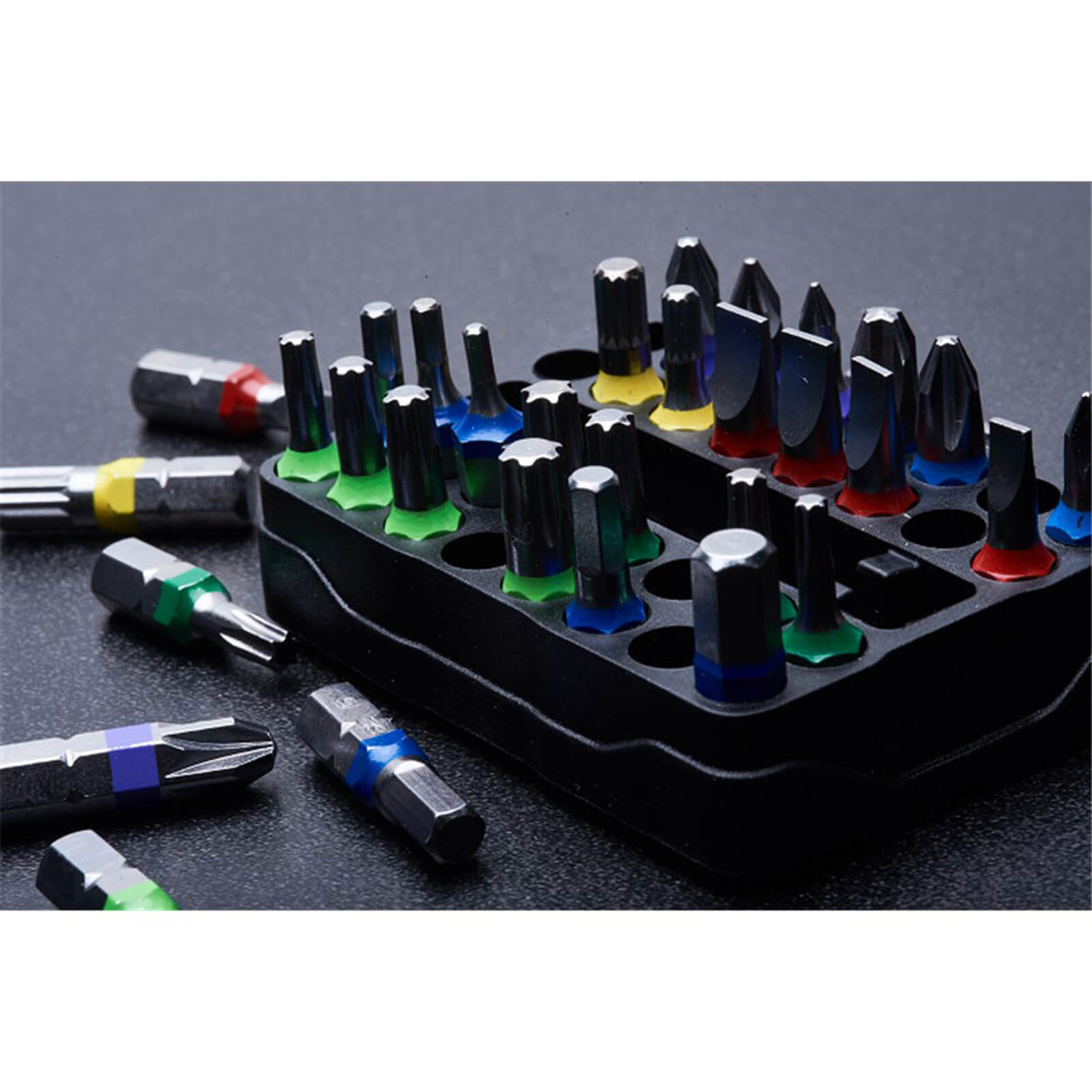 Kincrome 33 Piece Torx Hex Bit & Holder Set 1/4" Drive