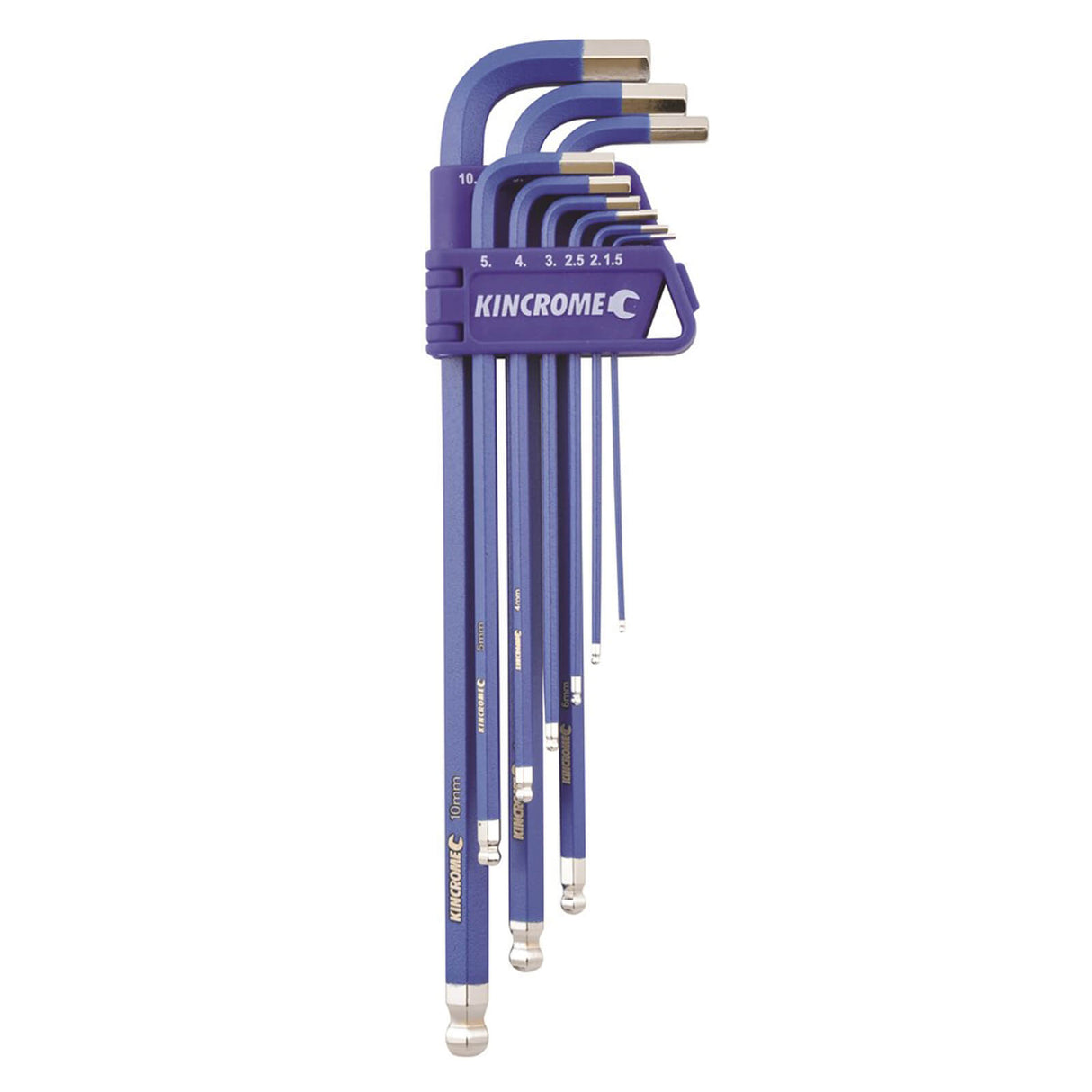 Kincrome 9 Piece Ball Point Hex Key Set - Metric