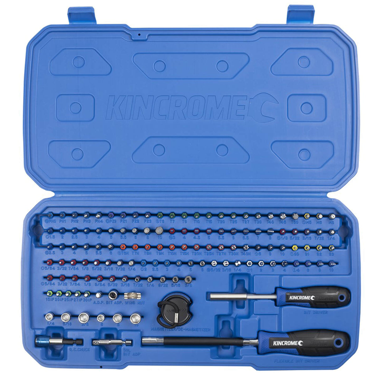 Kincrome 128 Piece TorqueMaster Bit & Driver Set