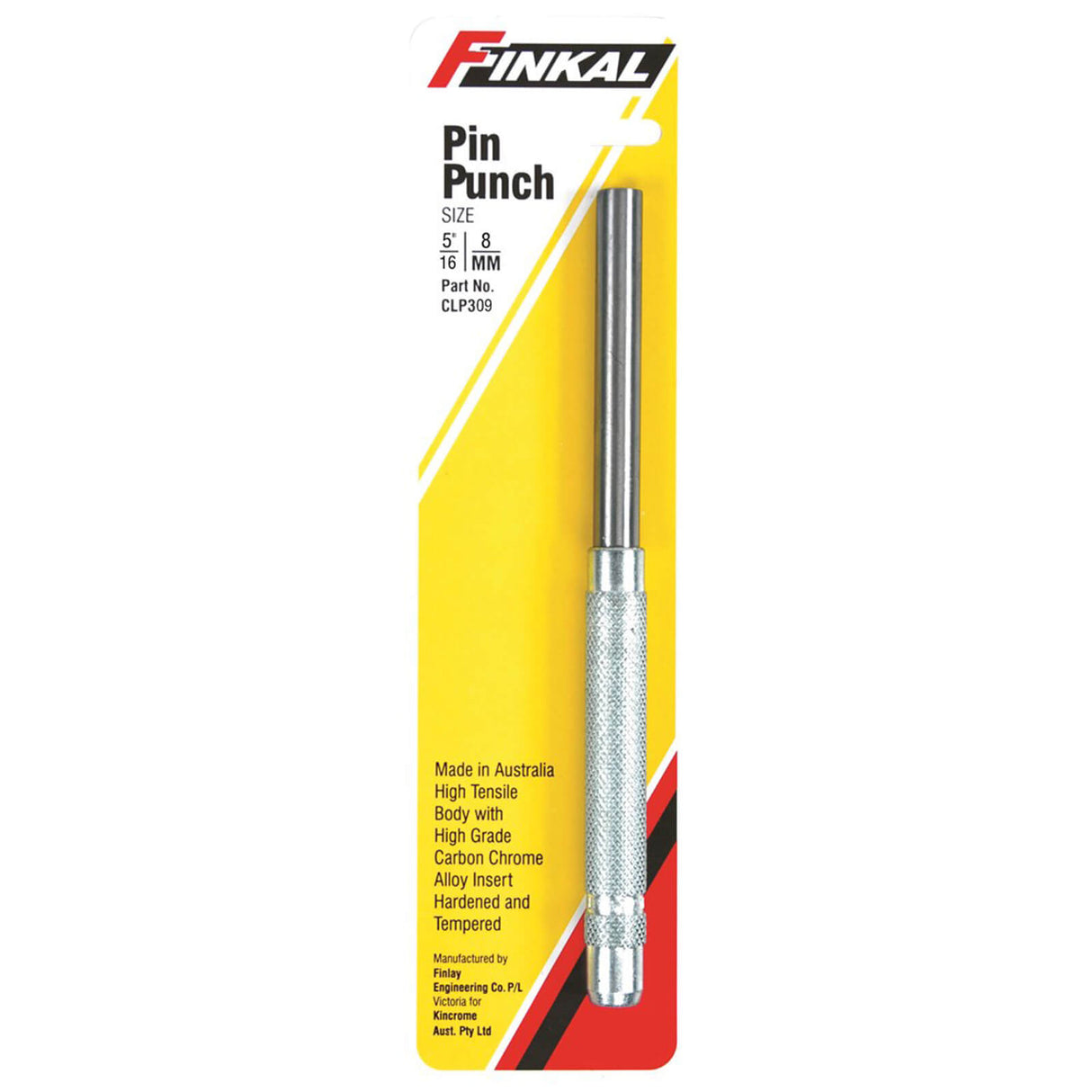 Kincrome Long Series Pin Punch 8mm
