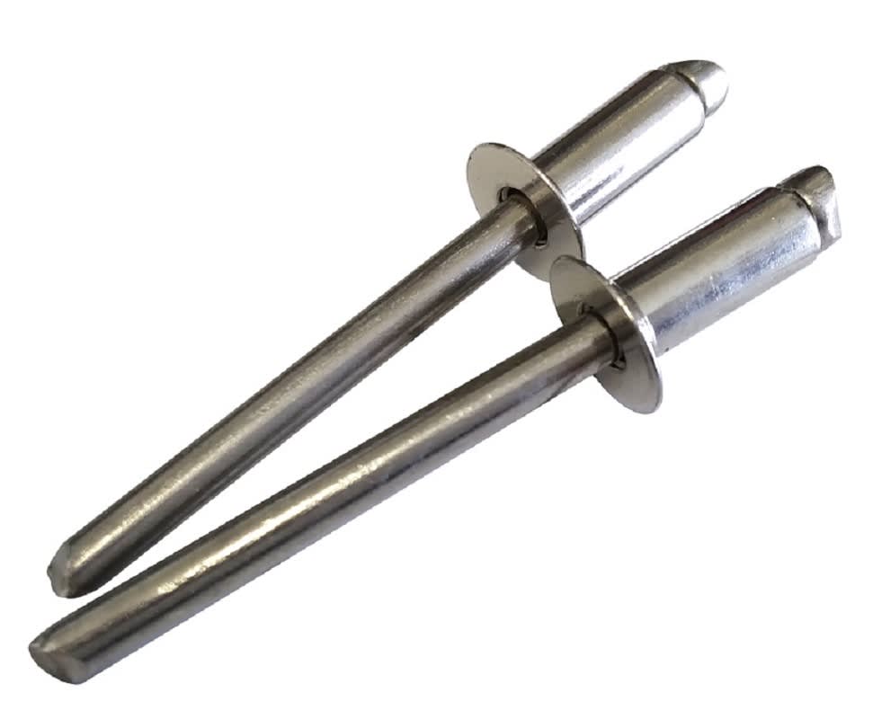 72AS 5 - 6 Aluminium Countersunk Head Rivet - 500 Pack