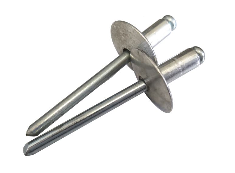 73ASL 6-4 Aluminium Large Flange Rivet (250 Pack)