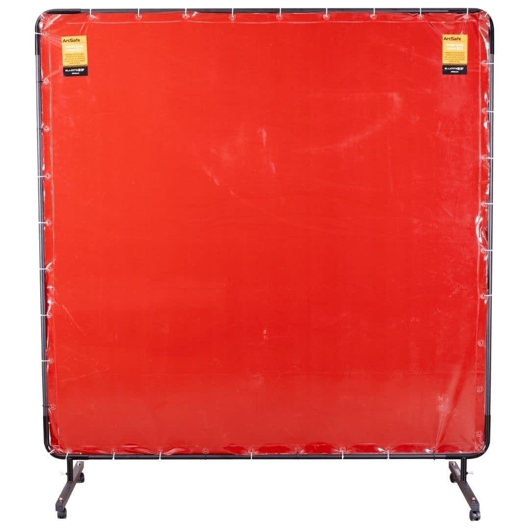 ArcSafe Welding Screen Red 1800x1800mm